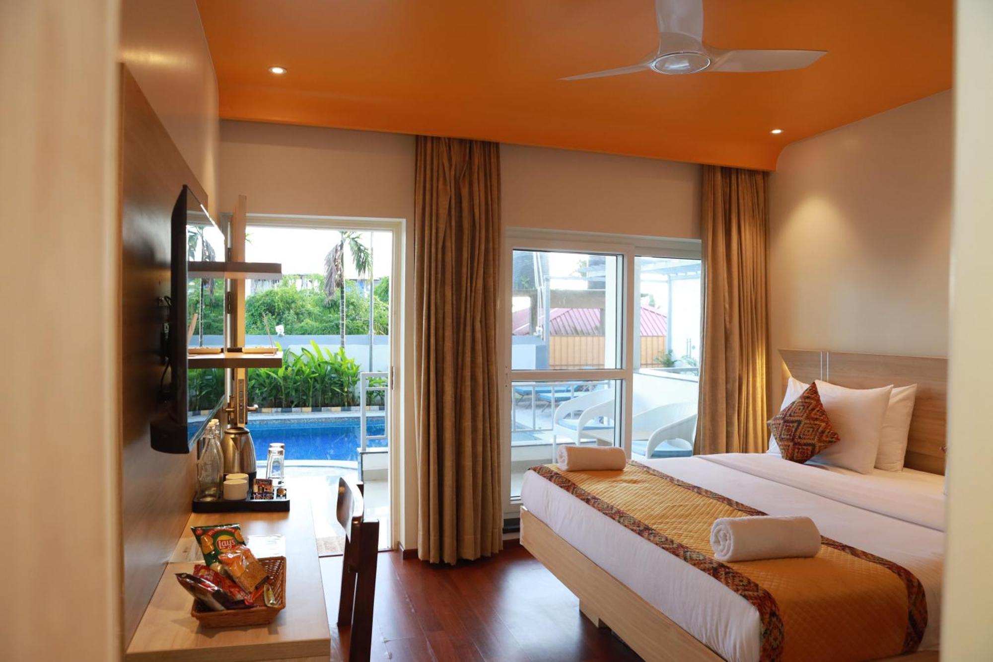Gracias Cafe & Resort Morjim Exteriör bild